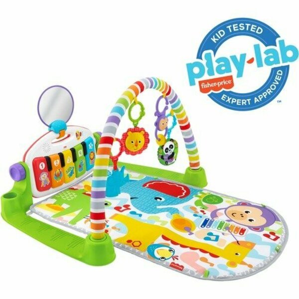 Fisher-Price Toy Gym, w/5 Attachments/Piano, Smart Stages Tech, GN FIPFVY53